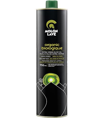 Amazon.com : MOLON LAVE Organic Olive Oil Extra Virgin Cold