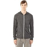 Alternative Men's Hoodie, Eco Zip Up Camo Triblend Jersey Hooded Sweatshirt