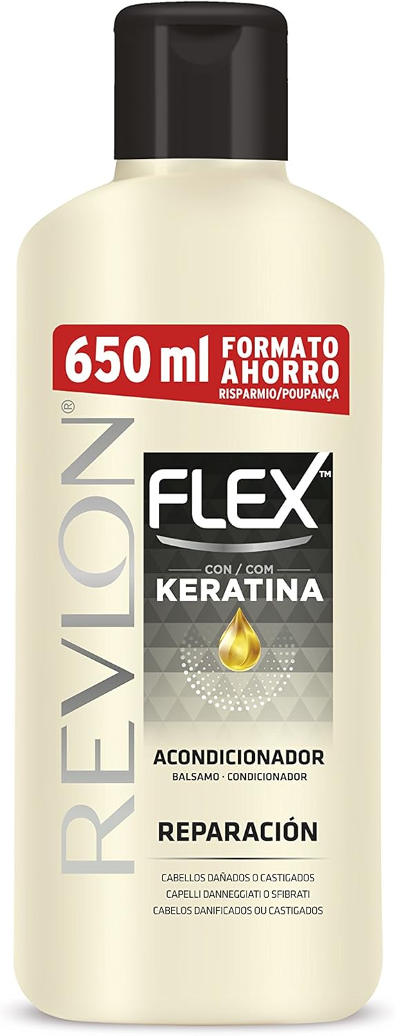 Revlon Flex Keratin Hair Conditioner for Damaged Hair 650 ml Amazon