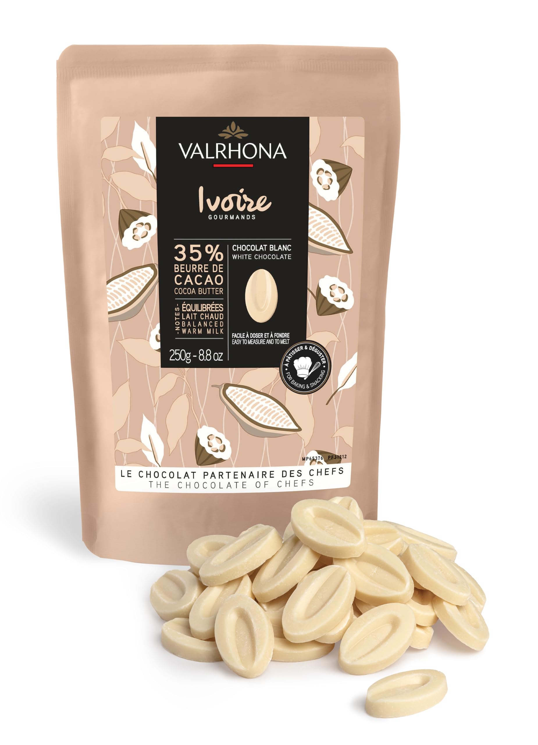 Valrhona Premium French Baking Creamy White