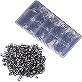 500 PCs Bulk Black Micro Ring Beads Silicone Beads 5mm - Salon-Grade Hair Extension Links for Professionals and Heavy Use for Hair Stylists Beauty Professionals Diy Hair Enthusiasts