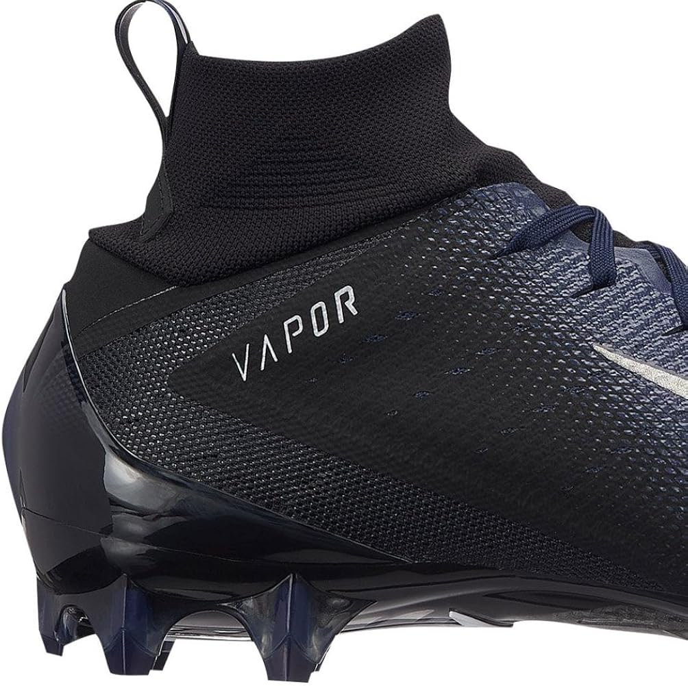 navy nike football cleats
