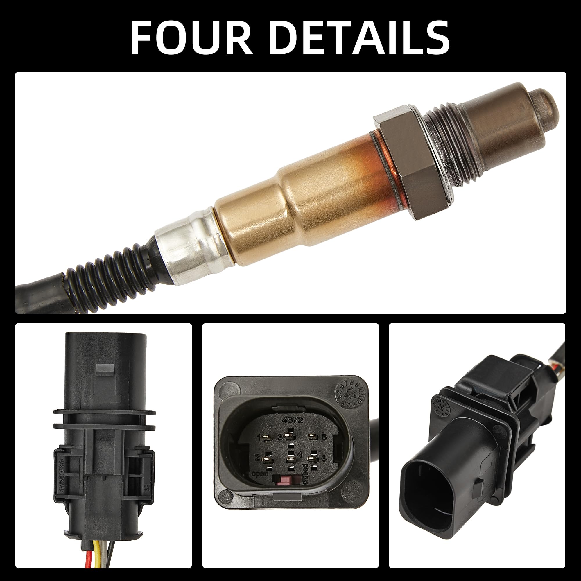 Mua JISKAIAI LSU 4.9 5-Wire Lambda WideBand O2 Oxygen Sensor for AEM 30 ...