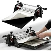 Printing Press, Basic Etching Machine with Felt &amp; Base Plate | Professional Printing Machine Fit for Etching, Embossing, Monotype, Relief Block Printing, 11 ""L x 10"" W x 7.2 ""H