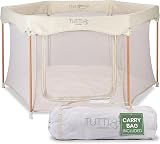 Tutti Bambini Foldable Baby Playpen 135x135x75 cm Breathable Mesh view 1