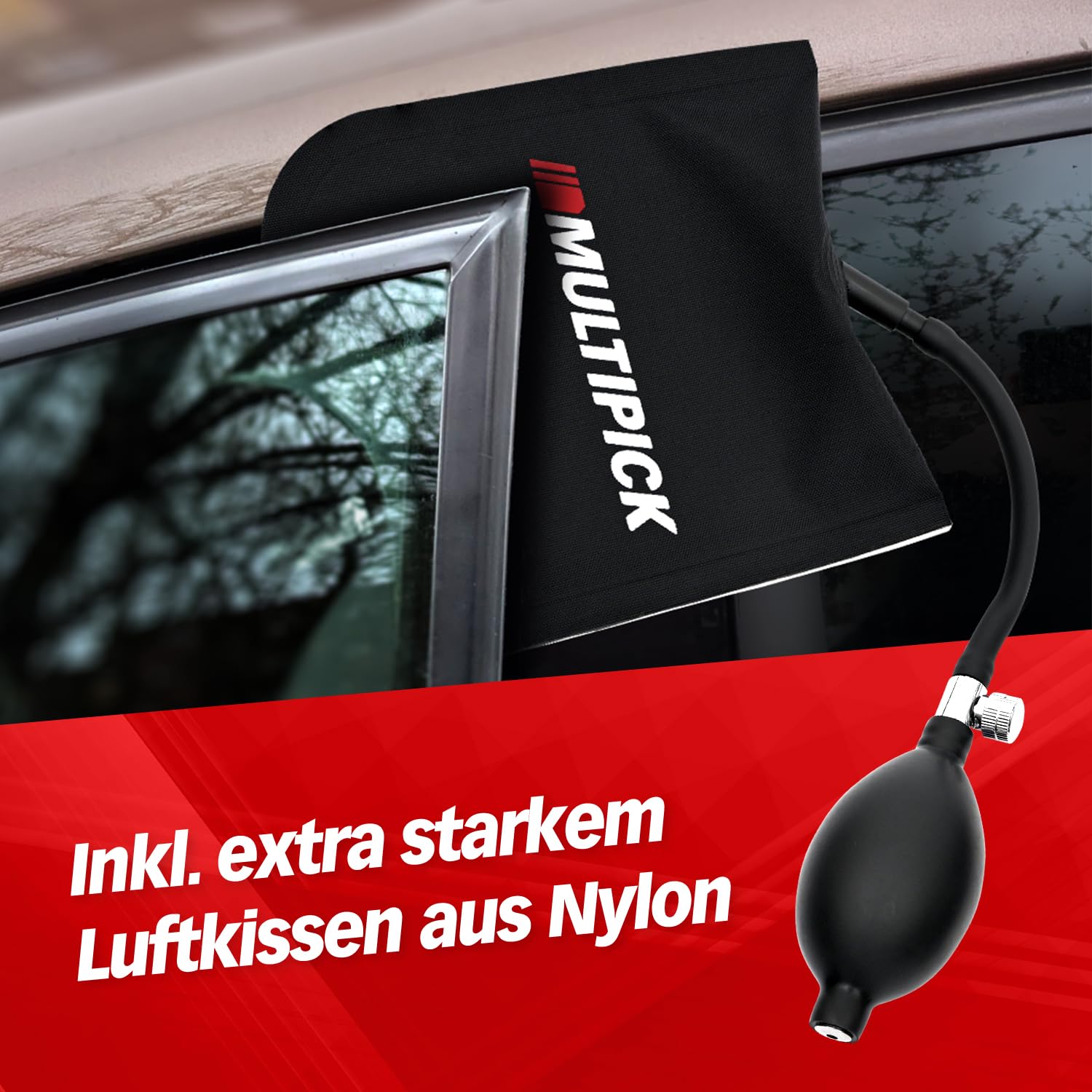 Multipick KFZ Öffnungsset Profi – Hebelwerkzeug Auto & Profi Autowerkzeug – Zierleistenkeile & Car Tools zur Fahrzeugöffnung – Auto Werkzeugset - KFZ Öffner 4