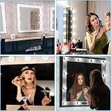 Pagezol 14 Bulbs Hollywood Style LED Makeup Lights USB Cable 3 Color 9 Level view 7