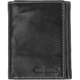 Steve Madden Men's Rfid Trifold Wallet With Id Window