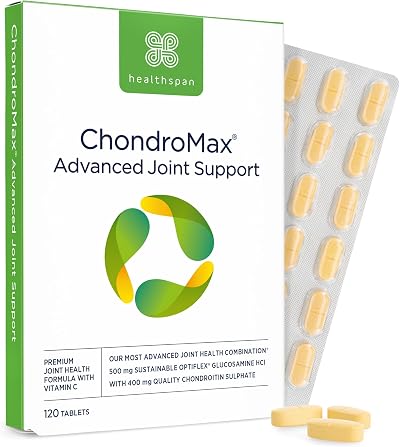 Healthspan Glucosamine & Chondroitin 120 Tablets Joint Support 500mg/400mg