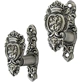 TG,LLC Treasure Gurus Medieval Lion Head Wall Mount Weapon Hooks Set