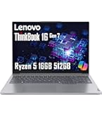 Amazon.com: Lenovo ThinkBook 16 Gen 7 Business Laptop (16