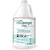 PREempt CS20 Sterilant and High-Level Disinfectant for Reusable Spa, Salon and Nail Tools and Implements (3.78L) (1 Bottle)