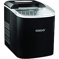 Igloo ICEB26BK Portable Electric Countertop 26-Pound Automatic Ice Maker, Black