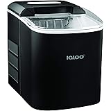 Igloo ICEB26BK Portable Electric Countertop 26-Pound Automatic Ice Maker, Black
