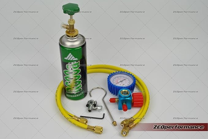 Kit de recarga de gas refrigerante R600A en recipientes para ...
