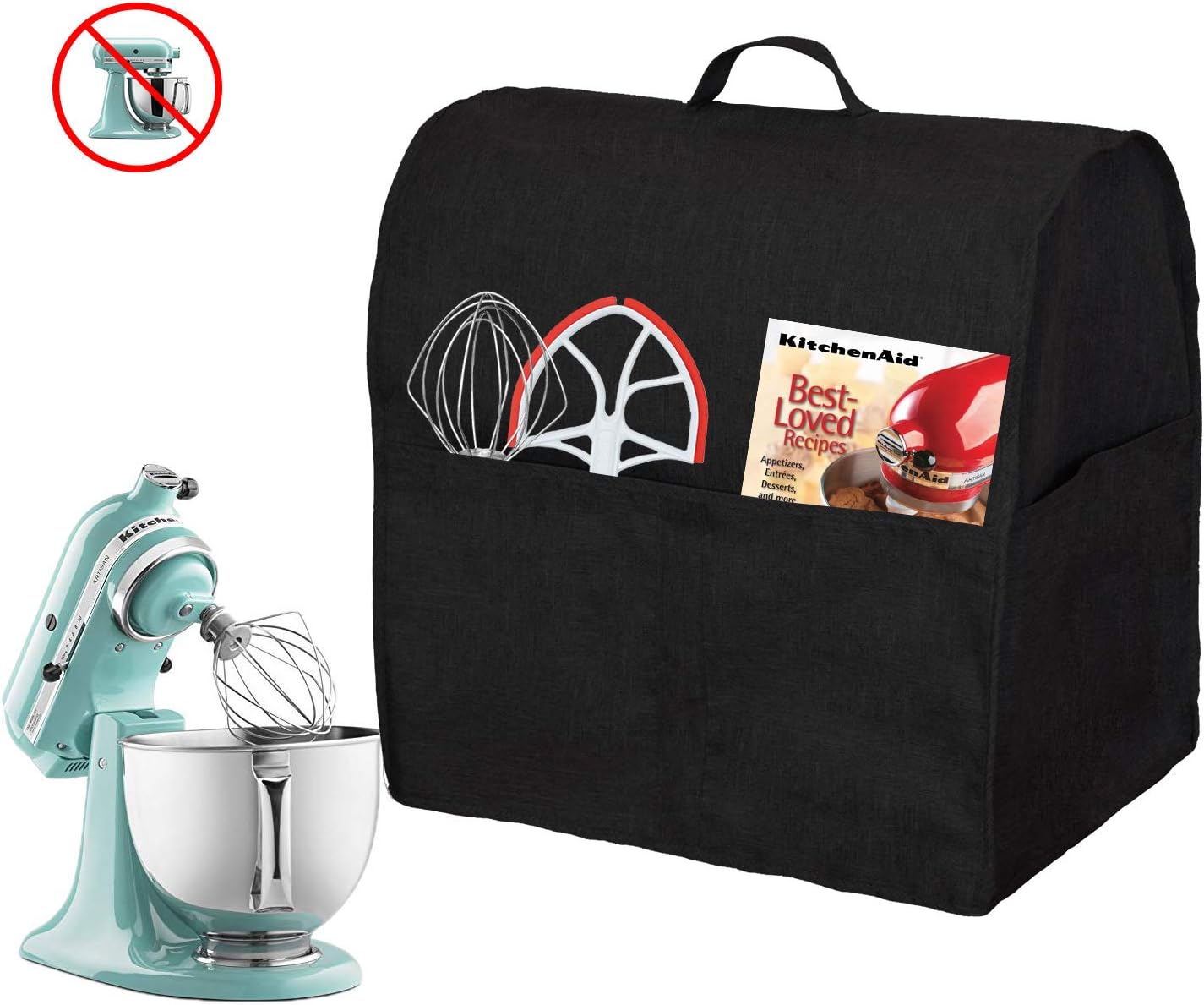 Kitchenaid Stand Mixer Cover 4.5 Qt Gas Cards Amazon Com Large Size Stand Mixer Cover