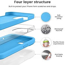 Vooii Compatible with iPhone 15 Plus Case, Upgrade