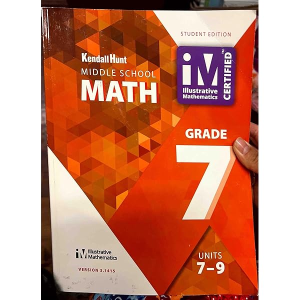 Illustrative Mathematics: Grade 7 UNITS 1-3: Illustrative