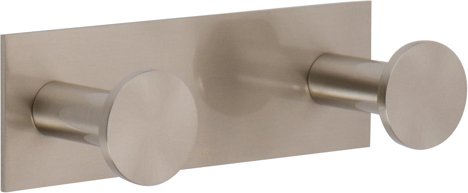 Ginger 2810Q/PC Surface Quadruple Robe Bath Towel Hook, Polished Chrome - Robe Hooks - 