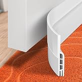 Holikme Door Draft Stopper 41inch Weather Stripping Door Seal Sweep | Under Door Draft Insulator Strong Adhesive Silicone Garage Window Strip Blocker Cold Air &amp; Noise, Easy Install Save Energy