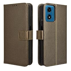 Elubugod Compatible with Motorola Moto G24 Leather