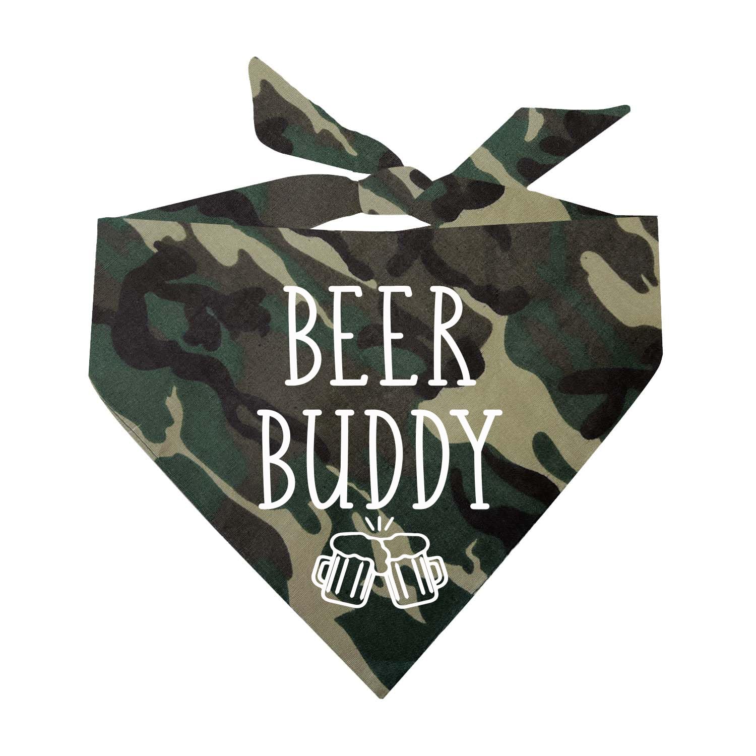 Beer Buddy Day Dog Bandana for Dogs (Assorted Colors)