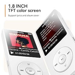 AGPTEK A02 MP3 Player with Bluetooth 5.3, 1.8 inch