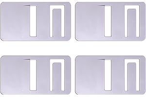 Gopayia RV Refrigerator Airing Device Door Prop Clips for RV Camper Trailer Fridge and Freezer 2 Pairs