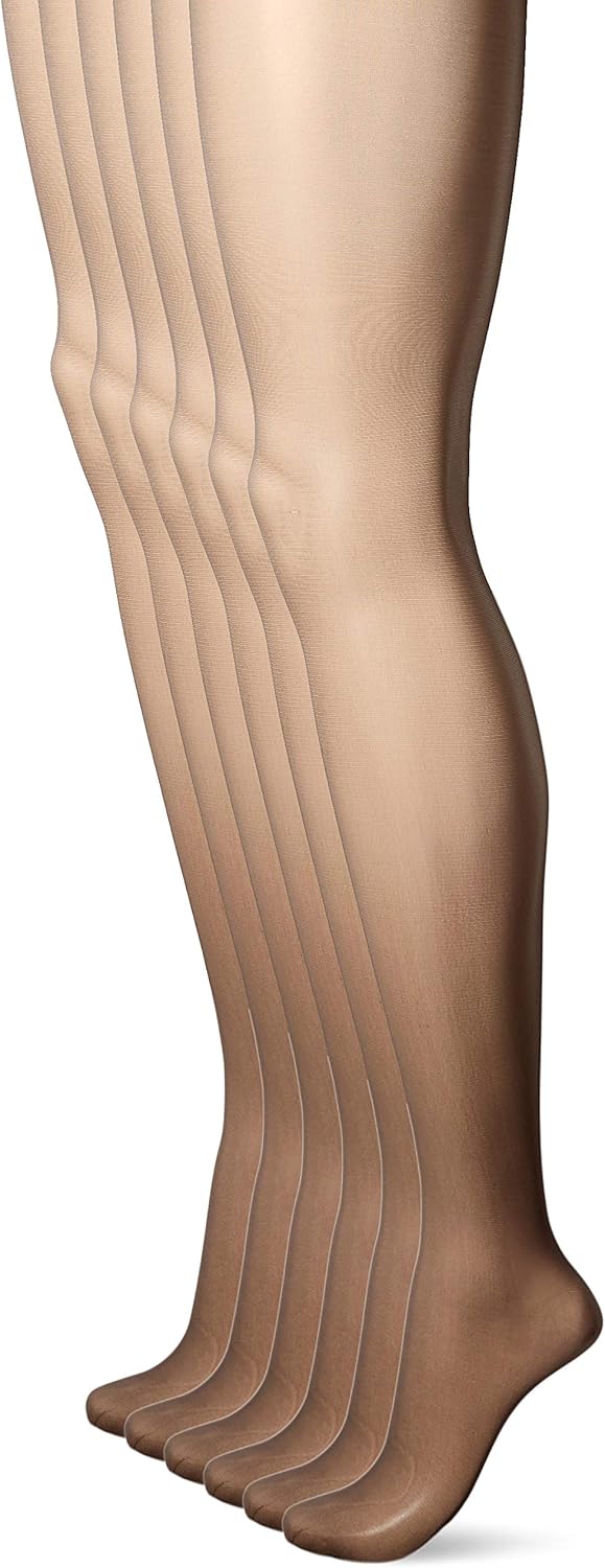 Hanes Women's Pantyhose (Pack of 6) Amazon.co.uk Clothing