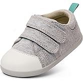 Ten Little First Walker Baby Shoes &amp; Toddler Shoes for Boys &amp; Girls - Lightweight, Breathable Cotton Baby Walking Shoes - Non-Slip, Wide-Feet Walking Shoes for Babies (2025 Sizing)