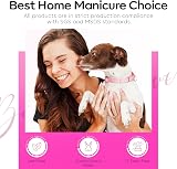 Modelones Gel Nail Polish Set 6 Colors Pink Nude Summer Manicure view 7