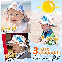 Baby Sun Hat Kids Summer UPF 50+ Toddler Bucket Hat