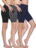 Cadmus Workout Shorts with Pockets High Waist Tummy
