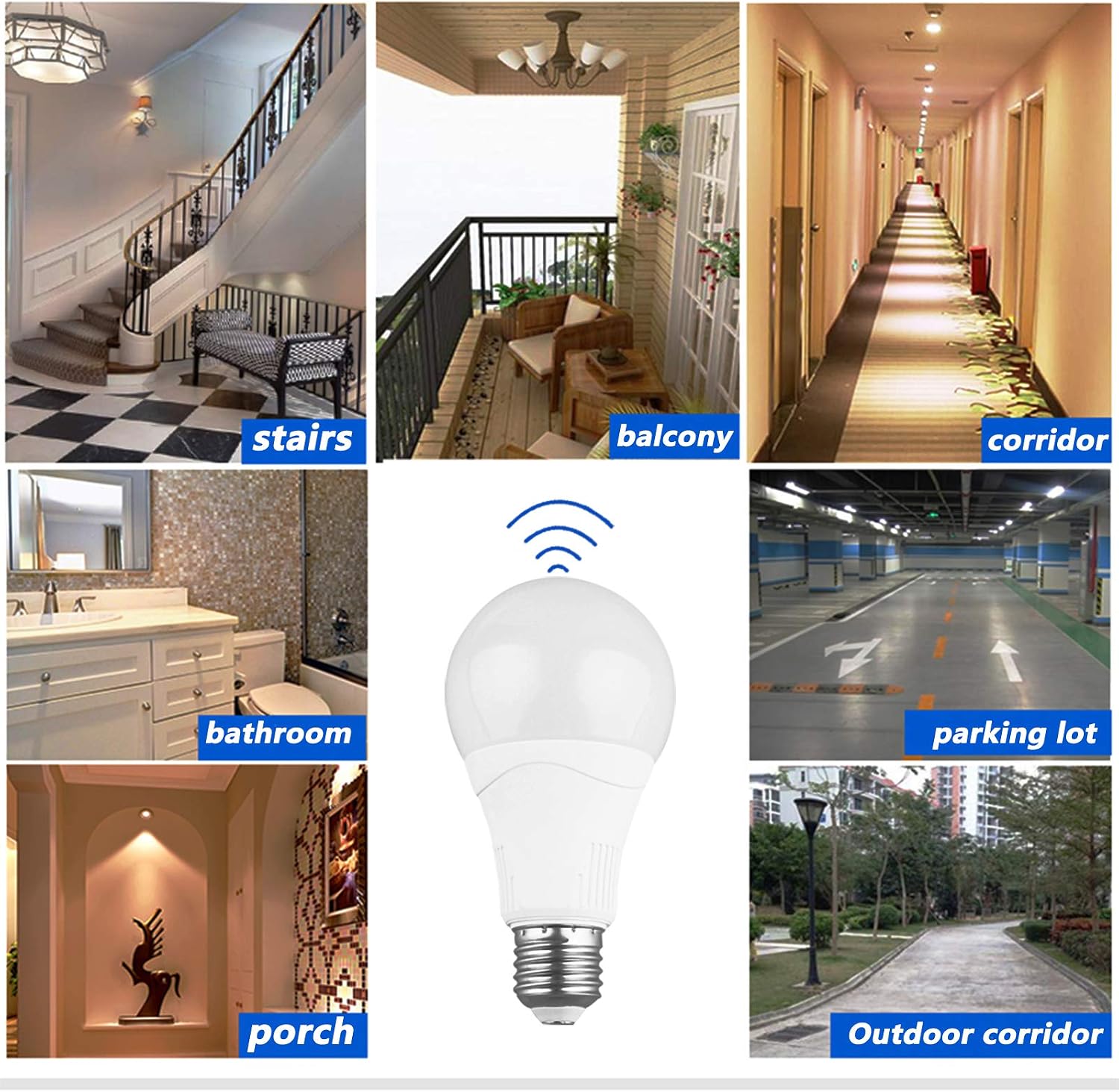 Greenic Radar Motion Sensor Led Light Bulb, 15W(100W Equivalent), E27 Screw - Image 5