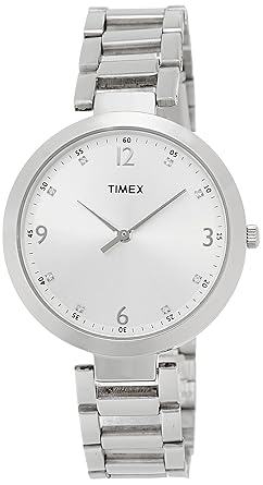 Fashion Analog Silver Dial Women's Watch - TW000X202