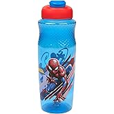 United Pacific Designs Spider-Man Character 30oz Sullivan Water Bottle, Blue,Red