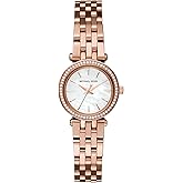 Michael Kors Darci Women's Watch, Stainless Steel and Pavé Crystal Watch for Women