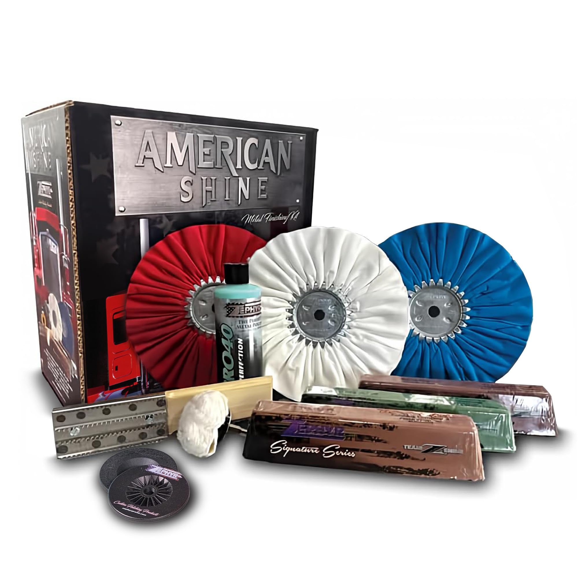 ZEPHYR Custom POLISHING Products American Shine