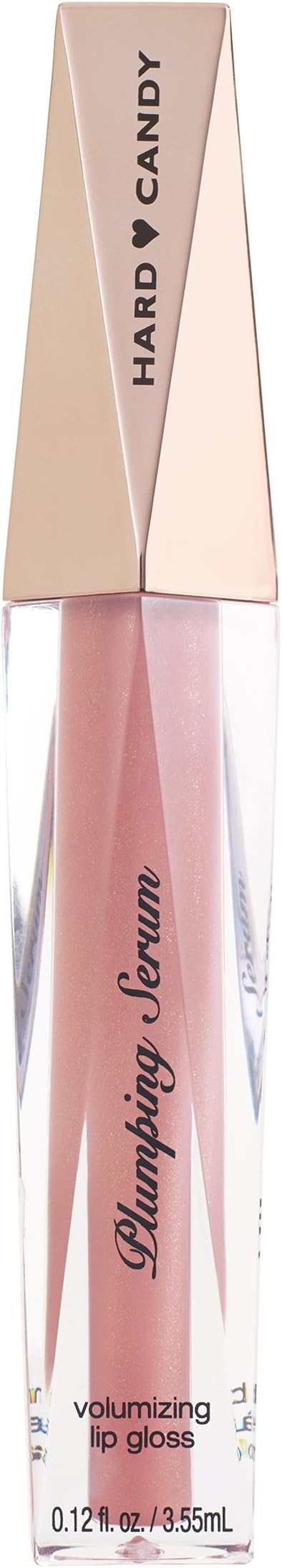 Hard Candy Plumping Serum Volumizing Lip Gloss, 1401 Pink Cadillac