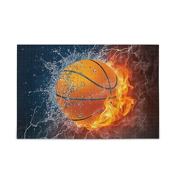 Basketball Puzzle 500 Piece Jigsaw Puzzle Kids Adult