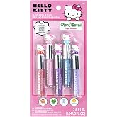 Hello Kitty Lip Gloss Set, 5-Piece Plant-Based, Ages 3+