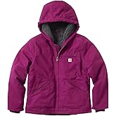 Carhartt Kid's CP9547 Canvas Insulated Hooded Jacket - Girls