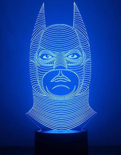 Batman-betriebenes Batman 3D-Nachtlicht, umweltfreundliches und