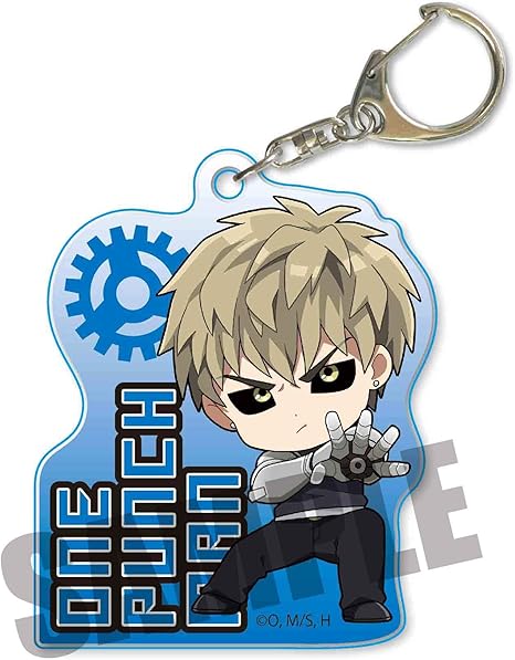 Amazon ワンパンマン ジェノス A アクションシリーズ アクリルキーホルダー アニメ 萌えグッズ 通販