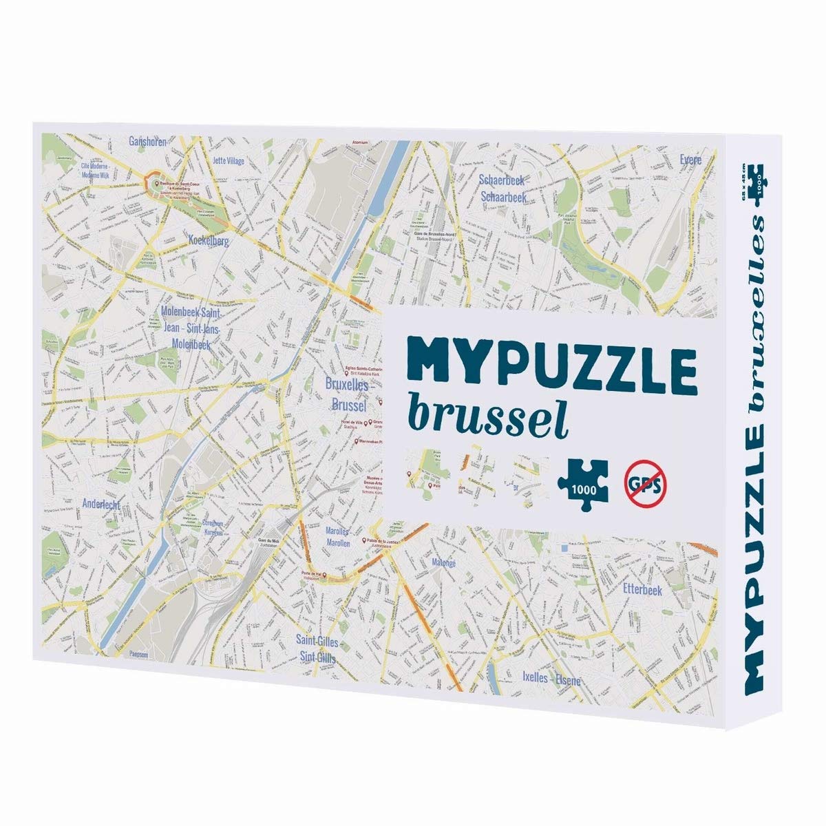 Mypuzzle Bruxelles 1000 Pieces