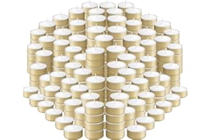 BOLSIUS Tea Lights Candles - Bulk Pack of White Unscented Candle Lights with 6 Hour Burning Time - Tea Candles for Wedding, H