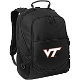 Broad Bay Virginia Tech Backpack Official Virginia Tech Laptop Computer Bag (Black)