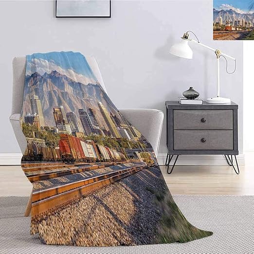 Amazon Com Tr G Landscape Children S Blanket Downtown Salt Lake