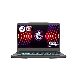 MSI Thin 15 15.6” 144Hz FHD Gaming Laptop: Intel