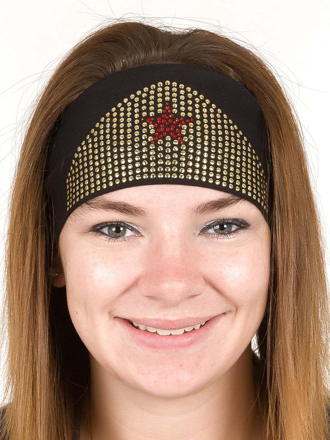 Open Road Girl Hair Bandana Biker Chick Tie Back Stretchy Head